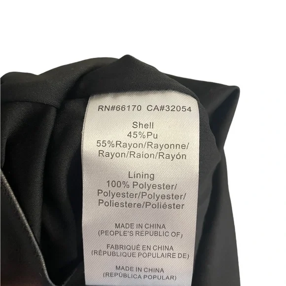 ANTHROPOLOGIE Hutch Strapless Faux Leather Mini Dress New With Tags - Picture 13 of 16